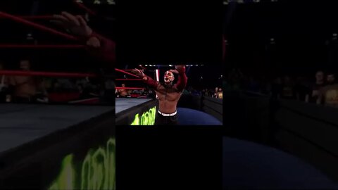 Jeff Hardy WWE 2k22 Entrance #shorts