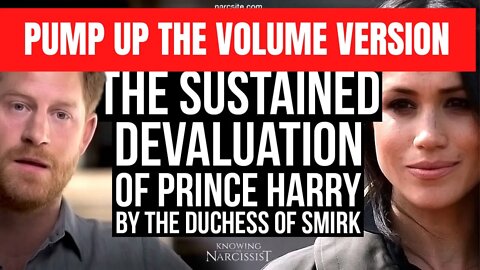 Harry´s Wife Part 95.13 : The Sustained Devaluation of Prince Harry (Pump Up The Volume Version)