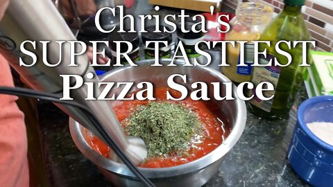 Christa's SUPER Tastiest PIZZA SAUCE