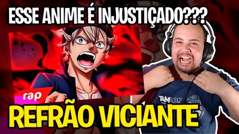 REACT Rap do Asta (Black Clover) - EU VOU SER O REI MAGO | NERD HITS