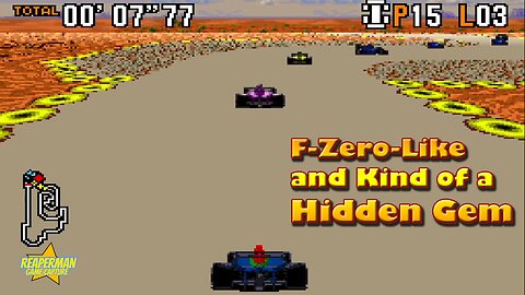 SNES Hidden Gem Exhaust Heat II (aka F1 ROC II)