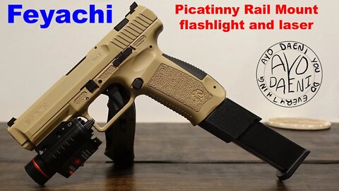 Canik TP9sa with Picatinnay Rail Mount | AYO! Daeni