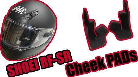 Shoei RF SR Cheek Pad