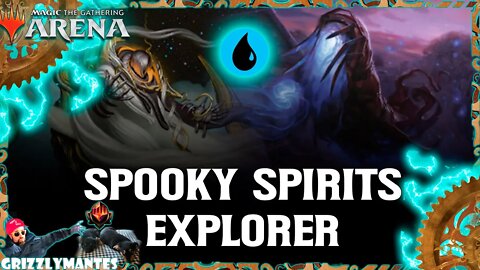 🔵👻🔵SPOOKY SPIRITS🔵👻🔵||Streets of New Capenna || [MTG Arena] Bo1 Mono Blue Spirit Aggro Deck Explorer