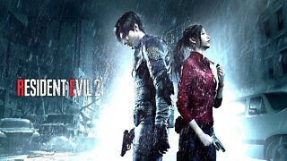 jogando resident evil 2 remake pela primeira vez ao vivo