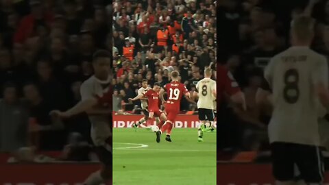 MoSalah's cool finish opened the scoring in LIVAJA 🙌 #shorts #football #clips #shortsfeed