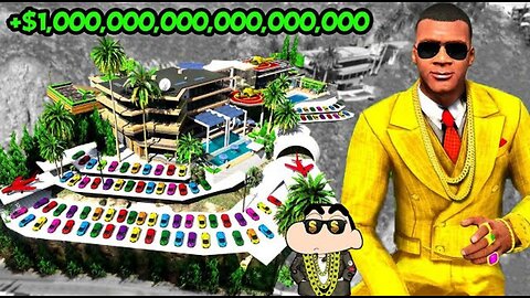 Franklin Shinchan Ultimate Luxury House Upgrade GTA 5 !