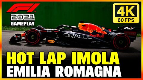 UMA VOLTA NO CIRCUITO DA EMILIA ROMAGNA IMOLA | 4K 60fps | RED BULL HOT LAP F1 2021