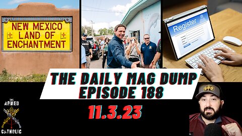 DMD #188-NM Mayor Wants Gun Control | DeSantis Trolls Anti-Gunners | No One In IL Complied