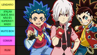 TIER LIST BLADERS LENDARIOS - beyblade burst