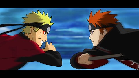 Naruto Shippuden Ultimate Ninja Impact Gameplay Part 41 (PSP) - Sage Mode Naruto vs Pain