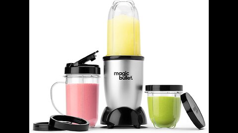 The magic bullet chops, mixes, blends,