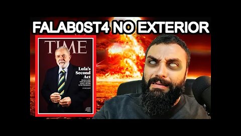 LULA CAPA DA TIME, APROVEITA PRA FALAR B0ST4 DE NOVO