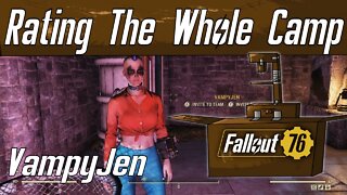 Fallout 76 Camp Rating VampyJen The Whole Camp Gets Rated