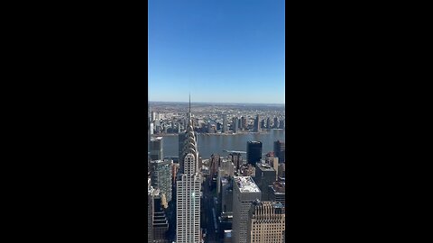 Strolling New York City, Manhattan Top View