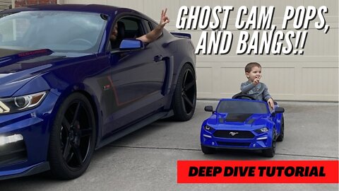 Mustang Ghost Cam Tune Deep Dive ***AND POPS AND BANGS***