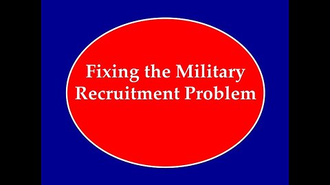 Fixing Military Recruiting Purge the Woke