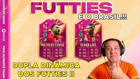 DUPLA BRASILEIRA!!! MATHEUS CUNHA E RENAN LODI: FIFA OBJECTIVE SPECIALIST! Ep. #34 FIFA 22 - PS5