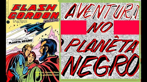 FLASH GORDON 10 O PLANRTA NEGRO #comics #gibi #quadrinhos #historieta #bandadesenhada