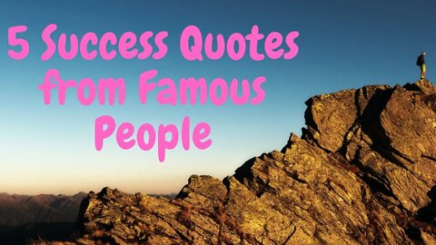 5 #successquotes #quotesaboutsuccess #motivational Success Quotes from Famous People Shorts