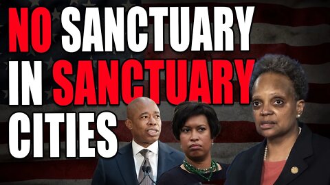 No Sanctuary in these Sanctuary Cities for Illegal Aliens. Dems say, "Not in MY back yard!"