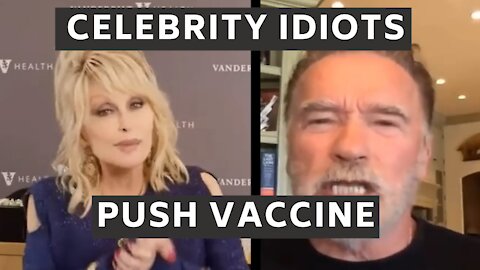 Celebrity idiots push vaccine. These people are clueless.