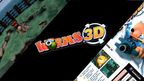 Worms 3D - First 8 Campaigns - (GameCube) - 2001