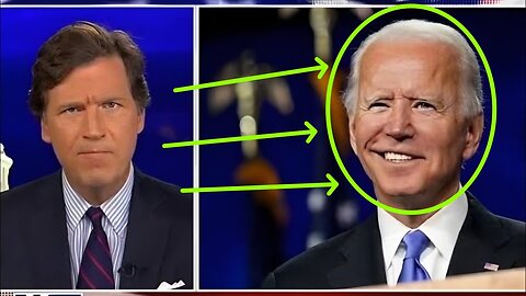 Tucker Carlson BLOWS HOT at Joe Biden on World Stage,makes a HUGE MESS of him!!!