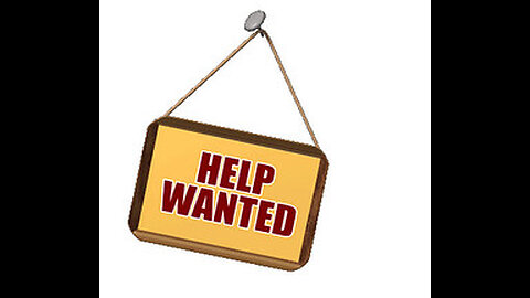 HELP WANTED - we need YOU!