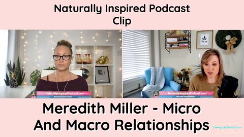 Meredith Miller - Micro And Macro Relationships