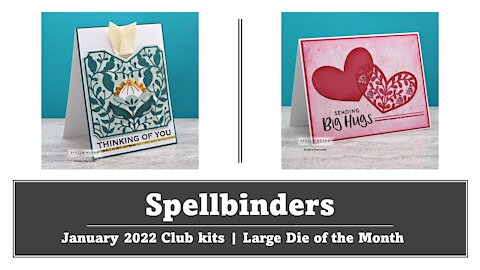 Spellbinders | January 2022 | Large Die of the Month