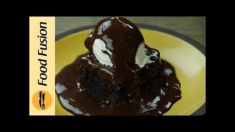 Fudgy Brownie Recipe very simple and easy by Food Fussion.