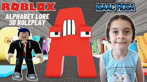 JOGANDO ROBLOX ALPHABET LORE 3D ROLEOLAY