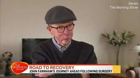 Video: John Blackman's words for John Farnham after cancer surgery