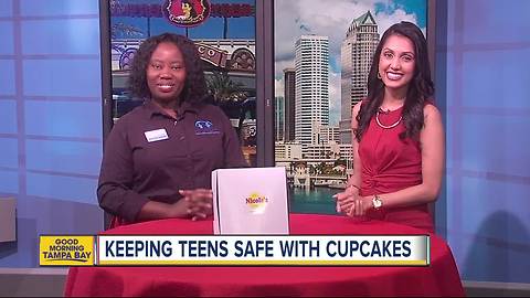 Donut shop honors National Cupcake Day with holiday party for kids against drugs