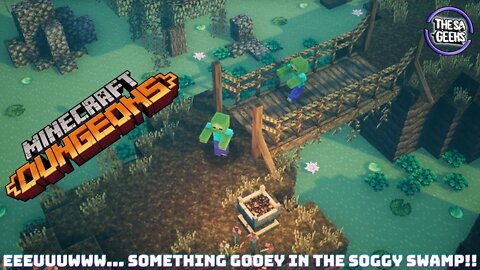 Something in the soggy swamp!! - MineCraft Dungeons