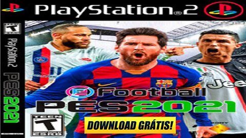 PES 2021 PS2 EDITOR RODRIGUES FILHO ISO GRÁTIS