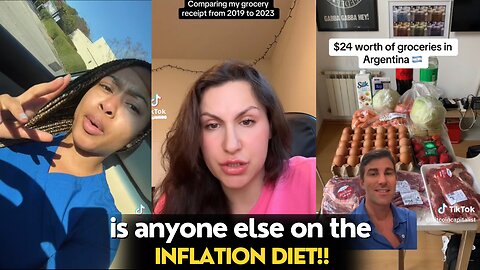 TikTok Rants On Grocery Prices Being Too Expensive During Inflation Making Everyone Broke!!