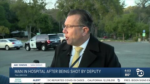 Fallbrook deputy-involved shooting under investigation