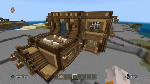 Minecraft: Mantion build( check YouTube to see how it’s built!)