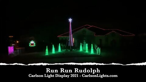 2021 Carlson Christmas Light Show