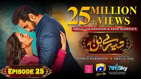 Tere Bin Episode 25 - [Eng Sub] - Yumna Zaidi - Wahaj Ali - 22nd March 2023