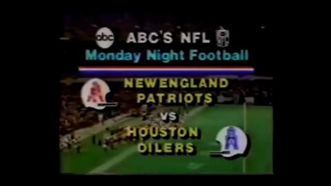 1980-11-10 New England Patriots vs Houston Oilers