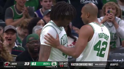 Robert Williams erases Butler's layup attempt with a strong swat' Heat Vs. Celtics Game 4'