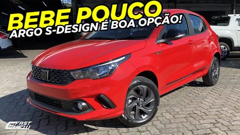 FIAT ARGO DRIVE S-DESIGN 1.3 FLEX 2022 EM DETALHES! MELHOR CUSTO BENEFÍCIO DA CATEGORIA! Fastcarview