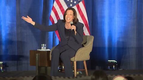 Kamala Harris Laughs After Claiming Biden-Harris Policies Are "Popular, Popular, Popular"