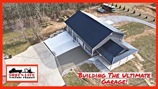 Building the Ultimate Garage | EPS 30 | Last Concrete Pour and Drains, Dirt | Shots Life