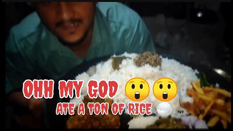 Ate A Ton Of Rice/ Oh My God😮😮