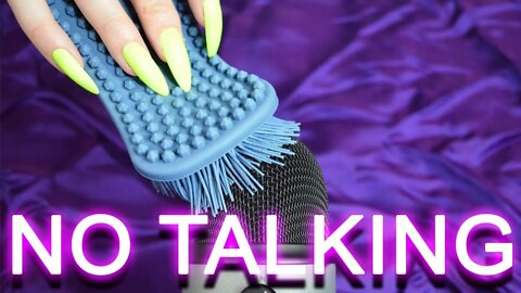 ASMR Mic Brushing | No Talking