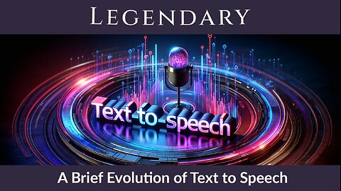 A Brief Evolution of Text to Speech